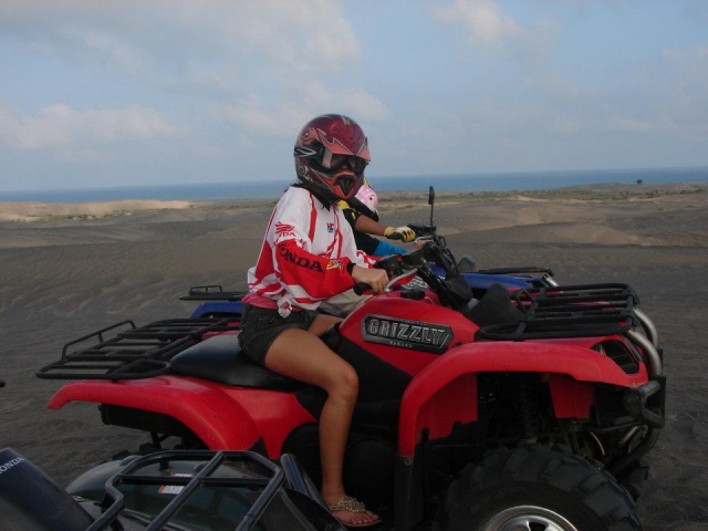 Visita guiada por la playa